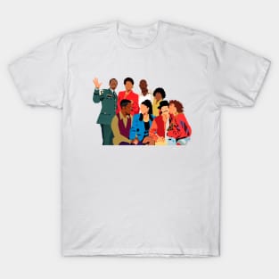 A Different World Art Christmas Holiday 90's TV Show T-Shirt